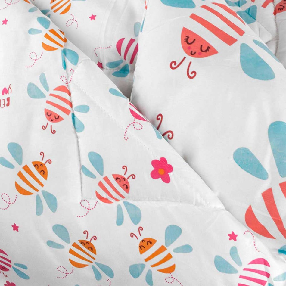 Edredão estampado Mariquita