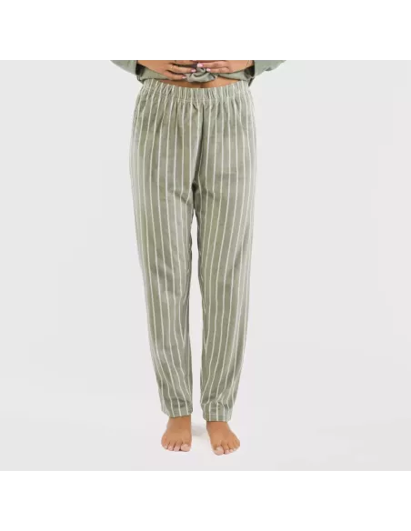 Pijama veludo Raya Astria verde caça