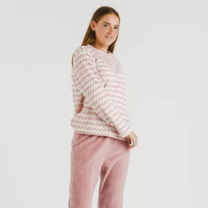 Pijama coral Jeannine rosa 2