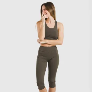 Legging midi desportivo técnico liso 2