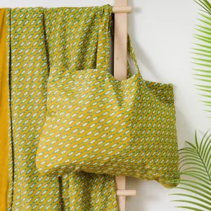 Pack Toalha Pareo + Bolsa Sisena ocre