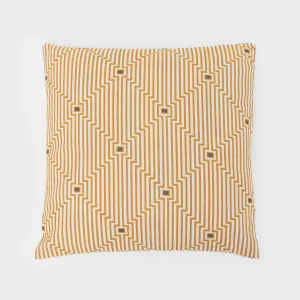 Almofada antimanchas Summa ocre 45x45