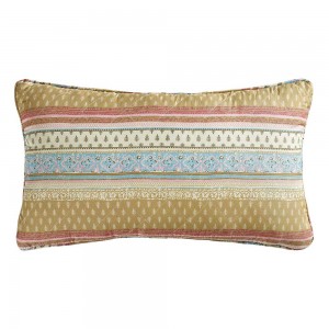 almofada retangular Carmela rosa 30 x 50